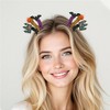Unique Bargains Fashion Duckbill Clip House Halloween Hair Clip 1 Pair - 3 of 4