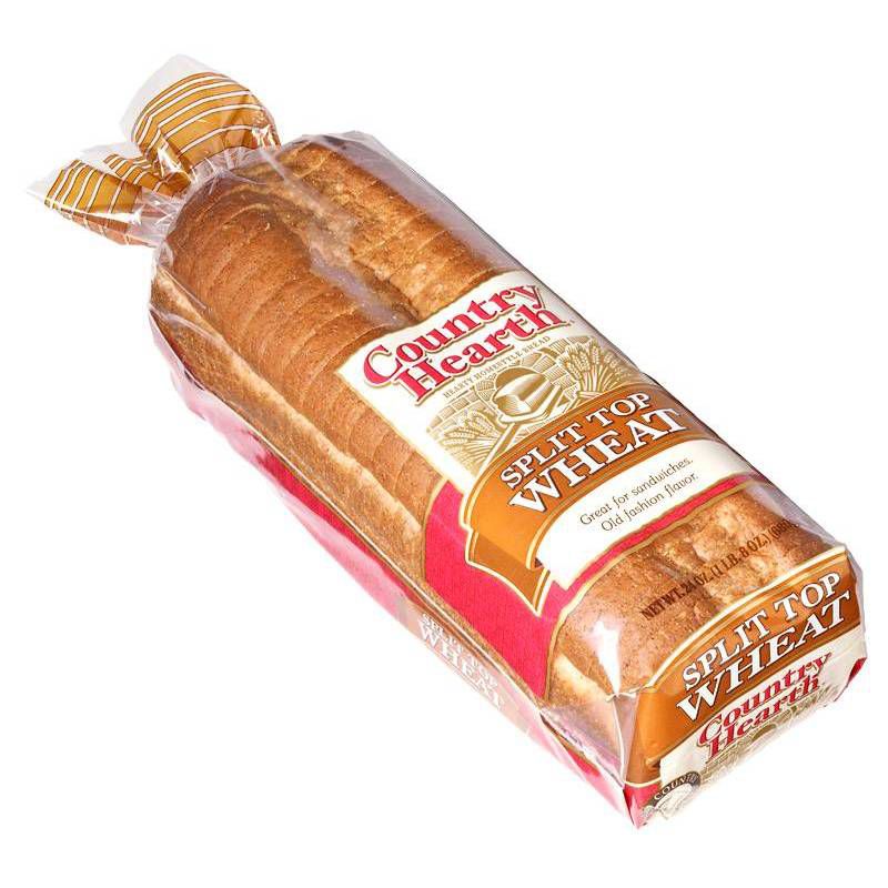 Country Hearth Split Top Wheat Bread - 24oz, 3 of 5