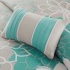 NicBex Printed Cotton Bedding Comforter Sets, All Season Bedding Set Reversible Quilt Set with Throw Pillows, Machine Washable - 4 of 4