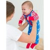 RuggedButts SoftSnooze Baby Boys Convertible One Piece Pajamas - 3 of 4