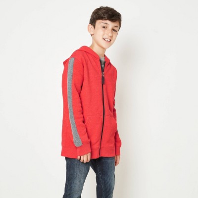 red zip up hoodie target