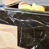 GlasFlength Coffee Tables, Chic and Versatile, Modern and Classic Designs for Every Home, Suitable for Living Room, Black,31.4”*31.4”*12" - 4 of 4