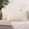 Unique Bargains 4 Pcs Solid Geometric Short Plush Throw Soft Throw Pillow Covers - image 2 of 4