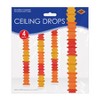 Beistle Ceiling Drop Tissue Paper Garlands,  4.5" x 14' 6", (4/Pkg) - 3 of 4