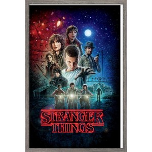 Trends International Netflix Stranger Things - One Sheet Framed Wall Poster Prints - 1 of 4