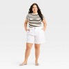 Women's High-Rise Bermuda Chino Shorts - A New Day™ - 3 of 3