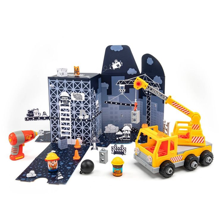 Educational Insights Design &#38; Drill Bolt Buddies Crane: Preschool Science Kit with Animal Figures &#38; Model Pieces, 4 of 4