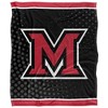 Miami University (Oh) Logo Dots Silky 50x60 Blanket, 1 Sided - 2 of 4
