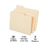 Staples File Folders 3 Tabs Letter Size Manila 50/Box (25775) 541077 - 2 of 4