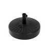 Okak Patio Umbrella Base with Adjustable Knob, Umbrella Stand with Water & Sand Filled Weighted, Cantilever Umbrella Base for Yard, Black - 2 of 4