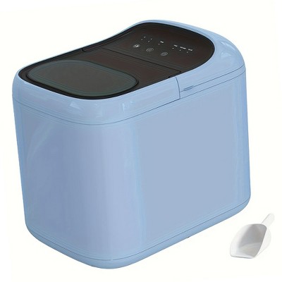 ELJGET Ice Maker Countertop, 33 lbs Portable Ice Machine with Self-Cleaning & UV Disinfection, One-Click Operation