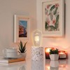 Terrazo Novelty Speckled Table Lamp White - West & Arrow - image 2 of 3