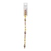 Crystal Lane DIY Assorted Glass Hematite Orange & Yellow 7" Designer Bead Strand - 3 of 4