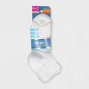 All Pro Women's Extended Size Aqua FX 6+2 Bonus Pack Ankle Athletic Socks - 8-12 - 2 of 3