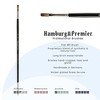 Creative Mark Hamburg Premiere Professional Oil Painting Brushes - Flat Oil Paint Brush - Handmade in Germany, Natural & Synthetic Hair Blend, Long - 2 of 4