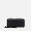MKF Collection Honey Genuine Leather Quilted Flower-Embossed Women’s Wristlet Wallet by Mia K - 2 of 4