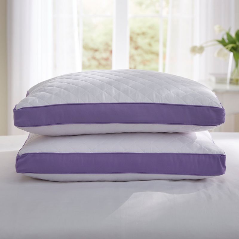 BrylaneHome Gusseted Density Pillow, 1 of 2