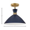 Lark Simon 1 - Light Pendant in  Matte Navy/Heritage Brass - 3 of 4