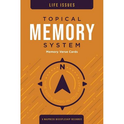 Topical Memory System: Life Issues, Memory Verse Cards - (Paperback)