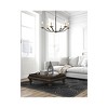 Elegant Lighting Trey 36 inch pendant in black and brass - 2 of 4