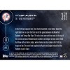 Topps MLB Topps NOW Card 436 NY Yankees Tyler Austin Call-Up Trading Card - 2 of 2