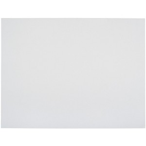School Smart Poster Boards, 22 x 28 Inches, 8-Ply Thickness, White, Pack of 25 - 1 of 4