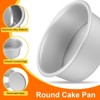 Unique Bargains Removable Loose Bottom Cake Pan 1 Pc - 4 of 4