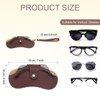 Unique Bargains PU Leather Glasses Case Holder with Wrist Lanyard 7" x 4" - 2 of 4