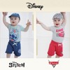 Disney Pixar Baby Bodysuit, Shorts and Baseball Cap 3 Piece Outfit Set Newborn to Infant - 3 of 4