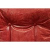 27" Gandy Chair/Ottoman Antique Red Top Grain Leather - Acme Furniture: Swivel, No Assembly Required - 4 of 4