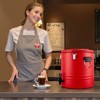 VEVOR Insulated Beverage Dispenser, 8 Gal/30.3L Thermal Hot and Cold Drink Server Dispenser with Spigot, Food-Grade Cooler Jug, Red - 2 of 4