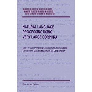 Natural Language Processing Using Very Large Corpora - (Text, Speech and Language Technology) (Hardcover) - 1 of 1