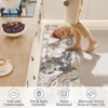 Luxury Washable Rug - Abstract Marble Non-Slip Accent Rug for Living Room & Kitchen - 4 of 4