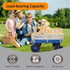 RISOKEYS Kids Wagon,with Removable Wooden Side Panels - Pet Wagon,Foldable Design,176lbs Capacity for Toys,Snacks and Outdoor Adventures - 2 of 4