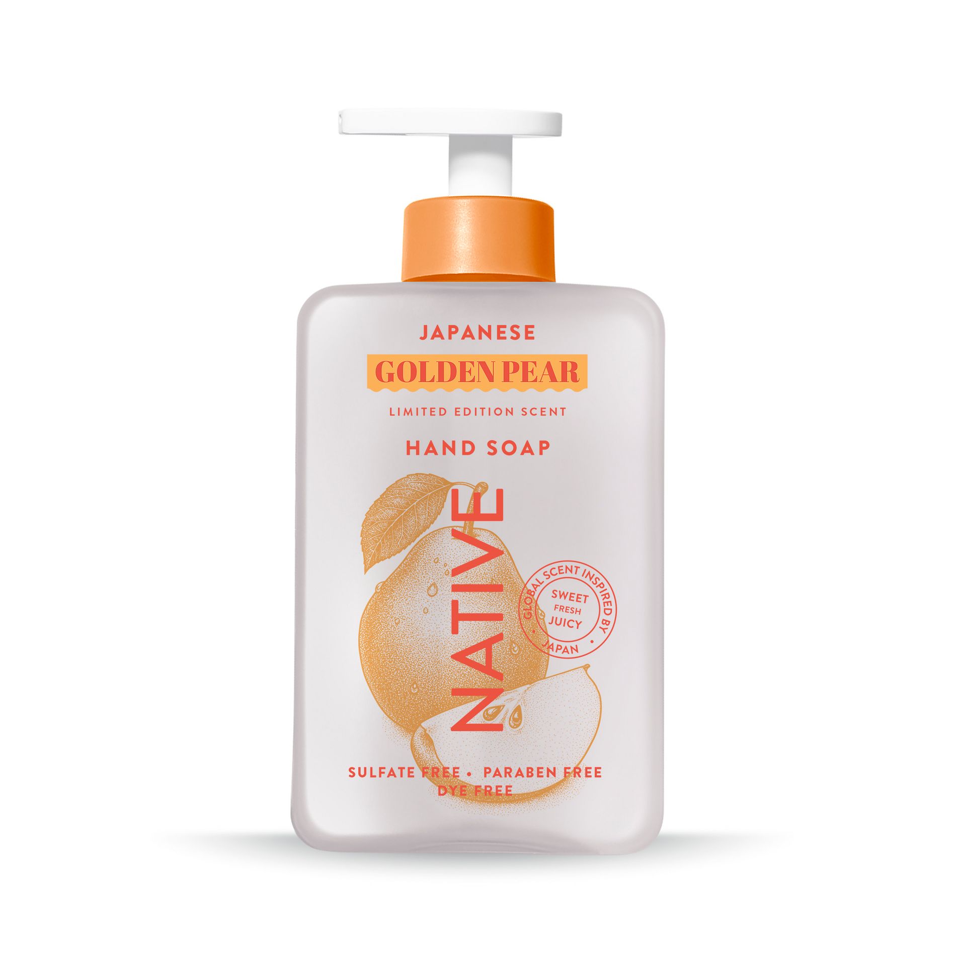 Native Limited Edition Liquid Hand Soap - Japanese Golden Pear Scent - 13 fl oz