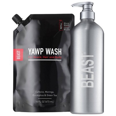 Beast Bottle + Yawp Wash Refill - 16 fl oz