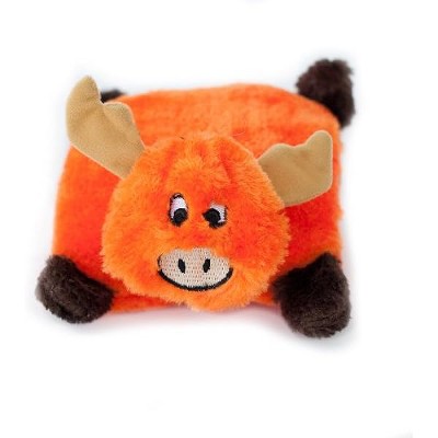 ZippyPaws - Squeakie Pads No Stuffing Plush Dog Toy - Moose