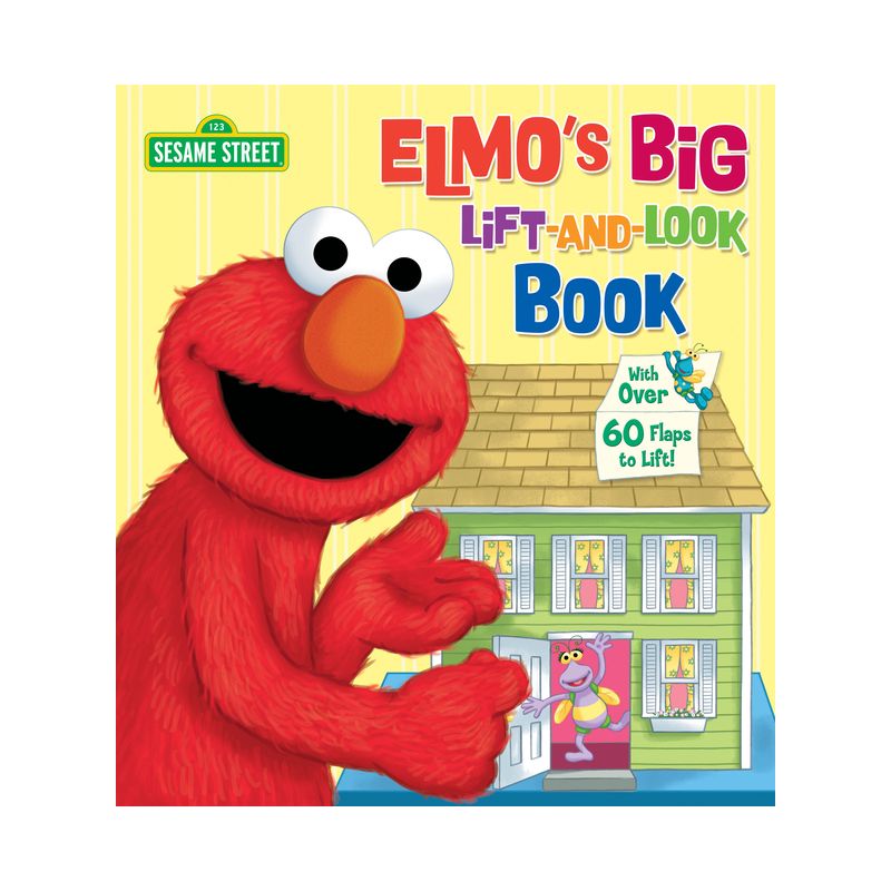 Elmo's Big Lift-And-Look Book (Sesame Street) - by  Anna Ross (Board Book), 1 of 2