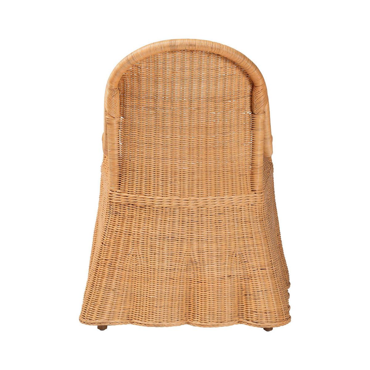 bali & pari Maya Natural Rattan Accent Chair Light Honey - thumbnail 4