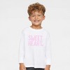 The Juniper Shop Sweetheart Puff Print Toddler Long Sleeve Tee - 2 of 3