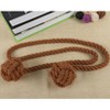 Tree City - Elegant Woven Rope Curtain Tiebacks - 2 of 3