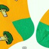 Broccoli Patterned Socks (Women's Sizes Adult Medium) from the Sock Panda - 2 of 3