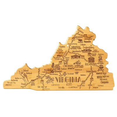 Totally Bamboo Destination Virginia Serving and Cutting Board