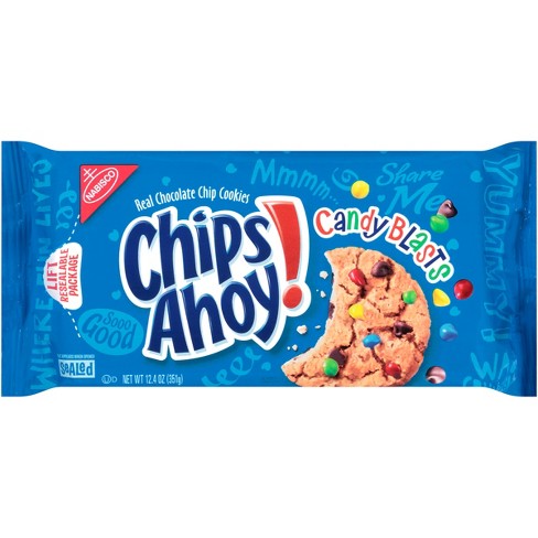 Chips Ahoy! Candy Blasts Real Chocolate Chip Cookies - 12.4oz : Target