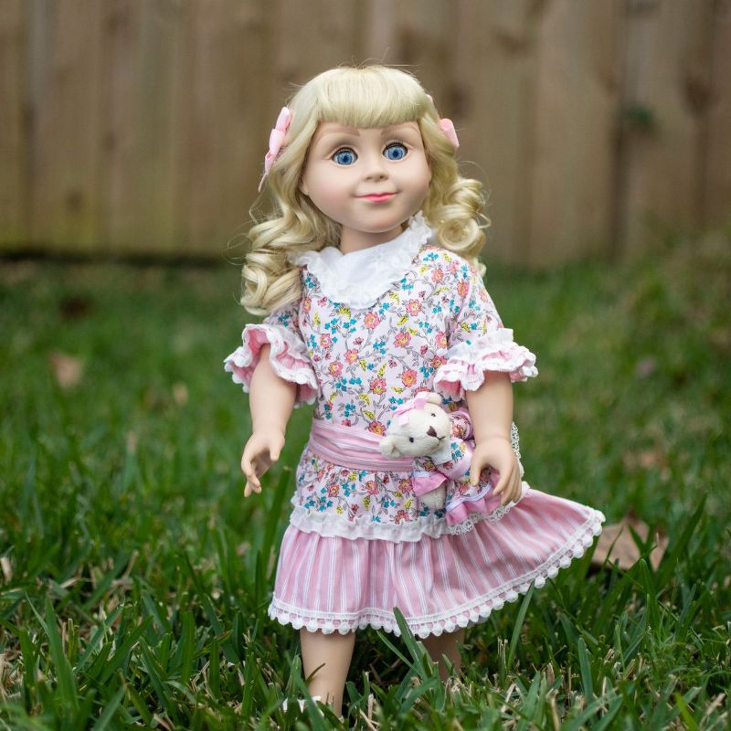 The Queen's Treasures Little House on The Prairie Nellie Oleson 18 In Doll, 3 of 10