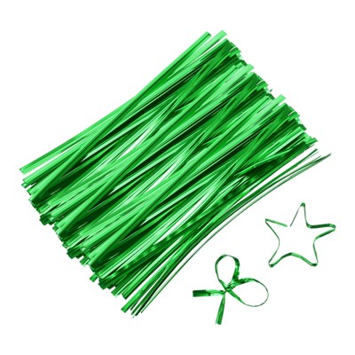 Unique Bargains Reusable Plastic Coated Metallic Durable Twist Ties 800 Pcs