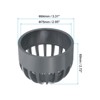Unique Bargains Round Outdoor Leakproof Sewer Drain Pipe Fitting Adapter - 2 of 3
