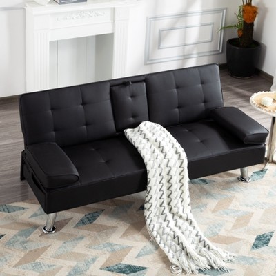 MAYEERTY 66.3 Sleeper Sofa Bed Multi-Functional Couch for Living Room