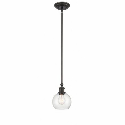 Concord - 1 Light Mini Pendant In Industrial Style-7.88 Inches Tall and 6 Inches Wide