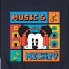 Men's - Disney - Music And Mickey Graphic Fleece Sweatshirt - 2 of 4